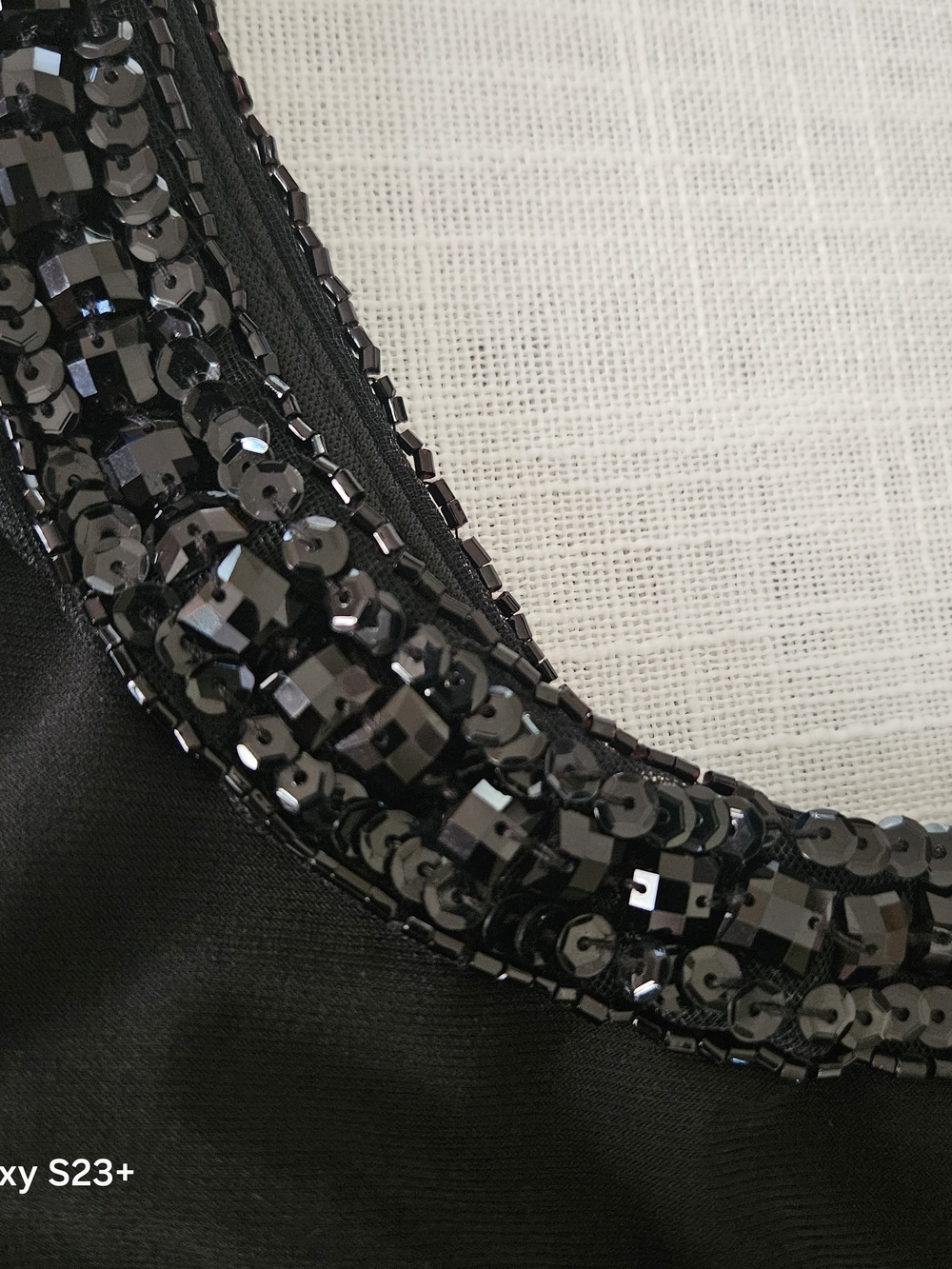 Josh & Jazz Black Embellished Bodycon Dress Strappy Open Back Mini Dress Size 2 - Picture 12 of 12
